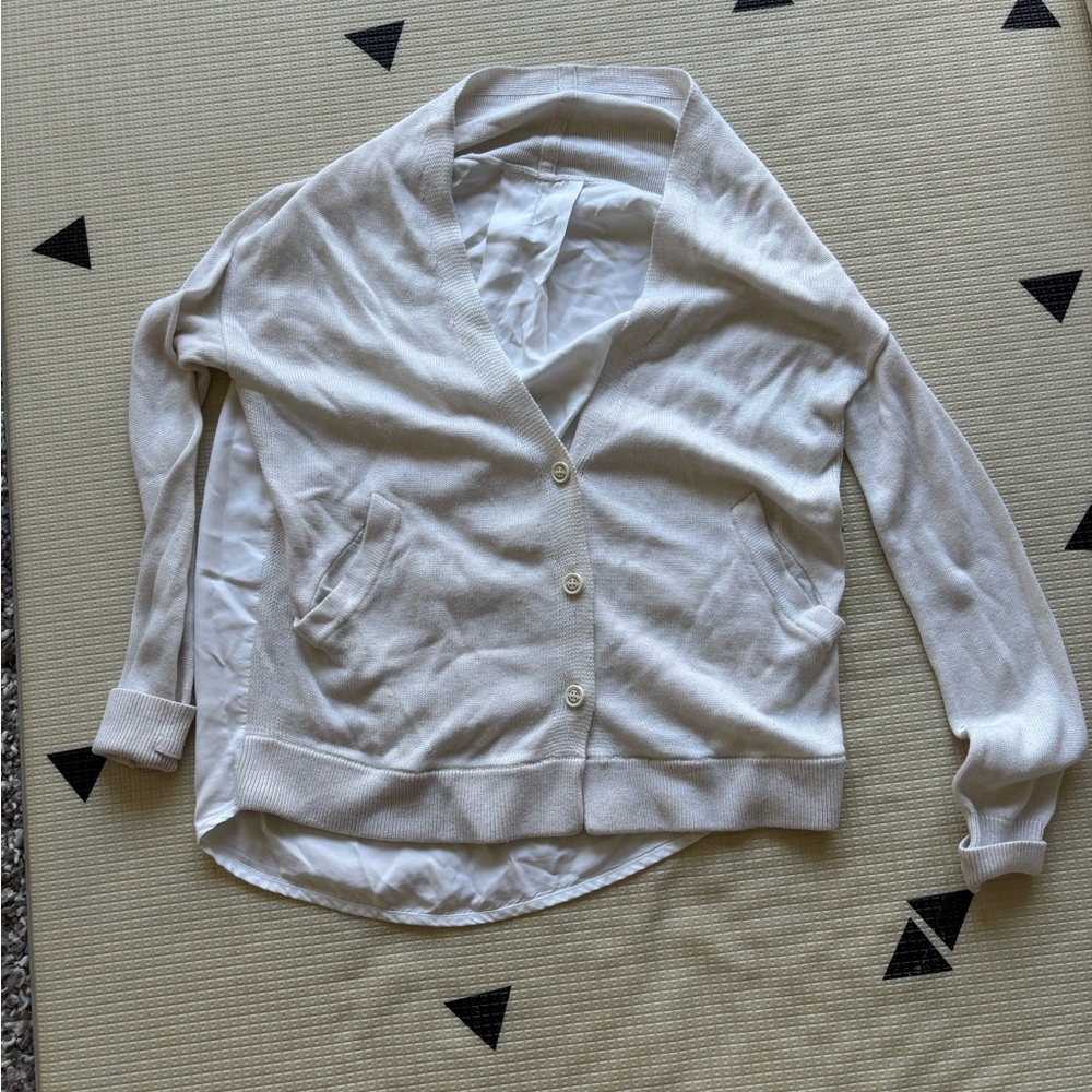 Lululemon Cardi in the Front